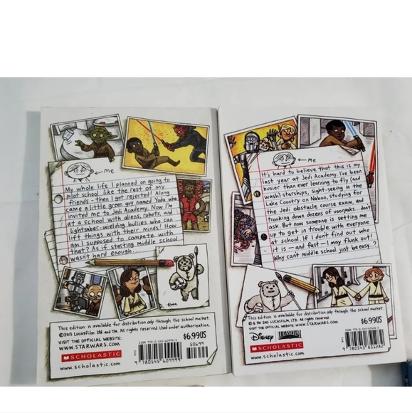 :5 STAR WARS Kids Books children graphic illustrated books jedi academy starwars - Picture 3 of 15